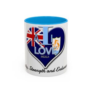 I Love Anguilla Love Mug