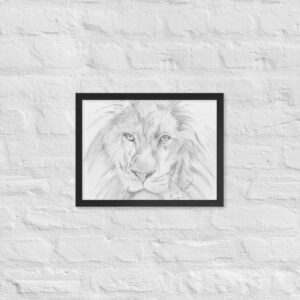The Lion In You (Framed poster)